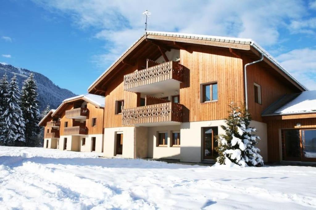 Appartement Rez-De-Chaussee, Cosy T3 4 A 6 Pers Avec Piscines Interieure & Exterieure A Samoens En Haute-Savoie Exterior foto