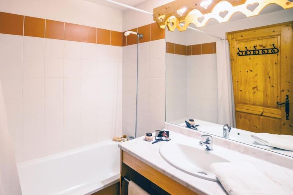 Appartement Rez-De-Chaussee, Cosy T3 4 A 6 Pers Avec Piscines Interieure & Exterieure A Samoens En Haute-Savoie Exterior foto